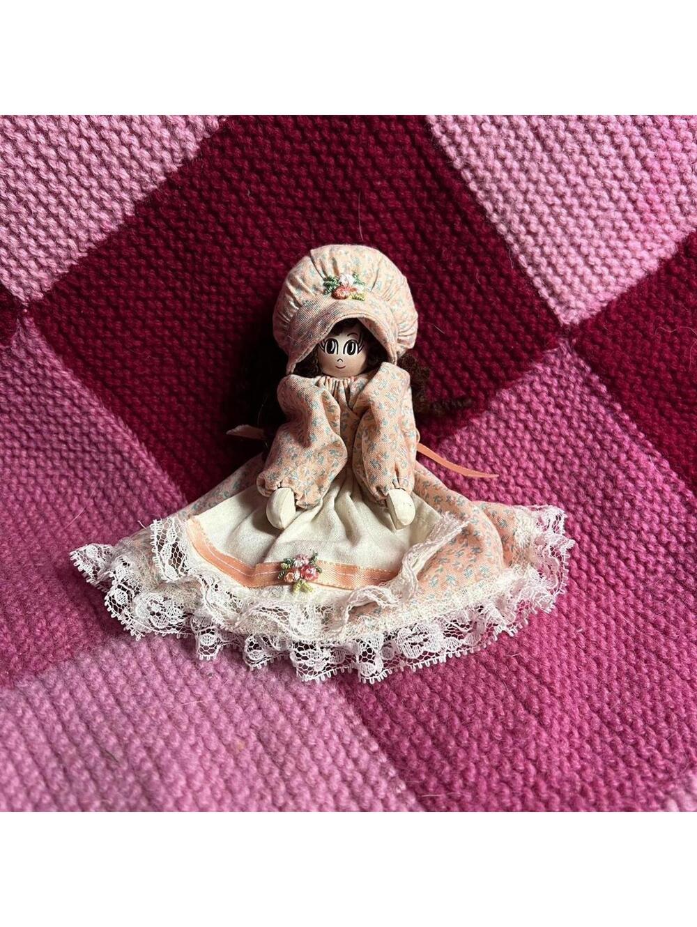 vintage wooden clothespin doll